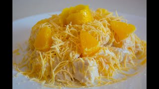 ПП Салат с апельсином, курицей и сыром с заправкой из йогурта ( без майонеза ) ПП Салат с апельсином, курицей и сыром с заправкой из йогурта ( без майонеза )