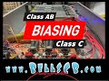 Class ab biasing in an rf amplifier