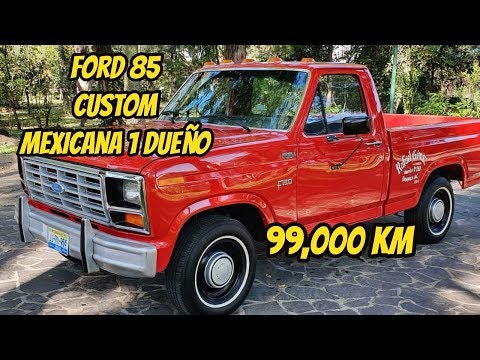 f150 custom 85 Mexicana  99mil km  increible