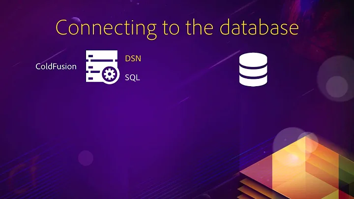 04 Publishing database content ## 03 Connecting Coldfusion to the database
