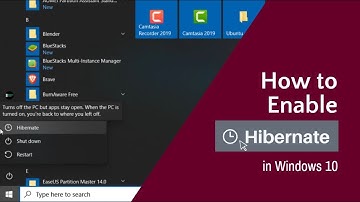 How to Enable Hibernate option in Windows 10 | 2020