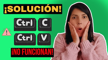 No funciona CTRL C y CTRL V en Windows💻¡SOLUCIÓN!🔧