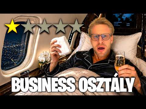 Ilyen A Legolcsóbb BUSINESS OSZTÁLYON Utazni!