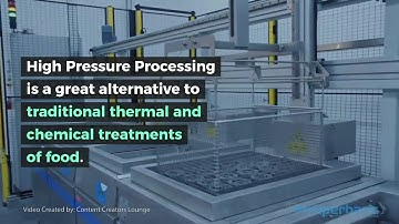 What is High Pressure Processing? - Hiperbaric Text-to-Video Concept