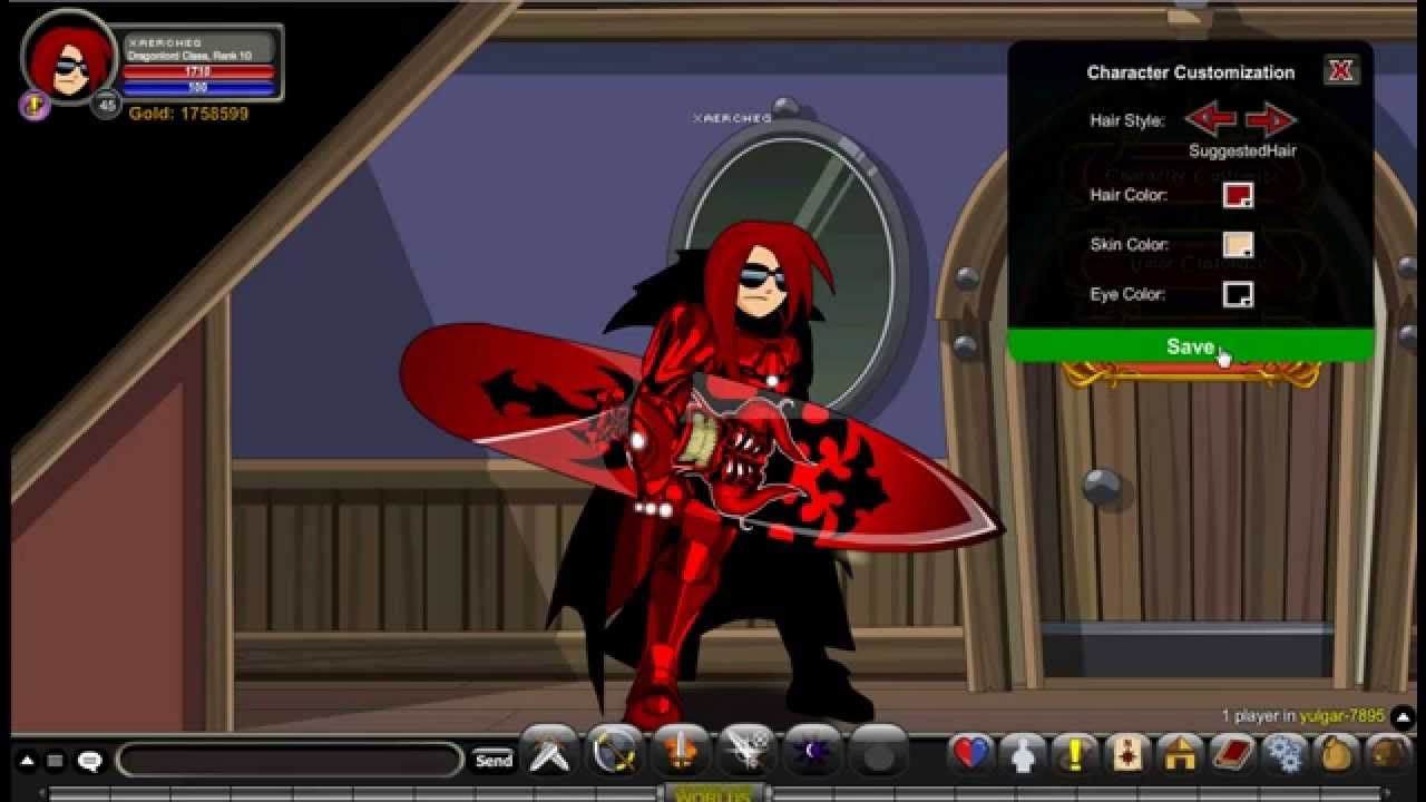 AQW Nulgath Surfboard and SpaceFighter