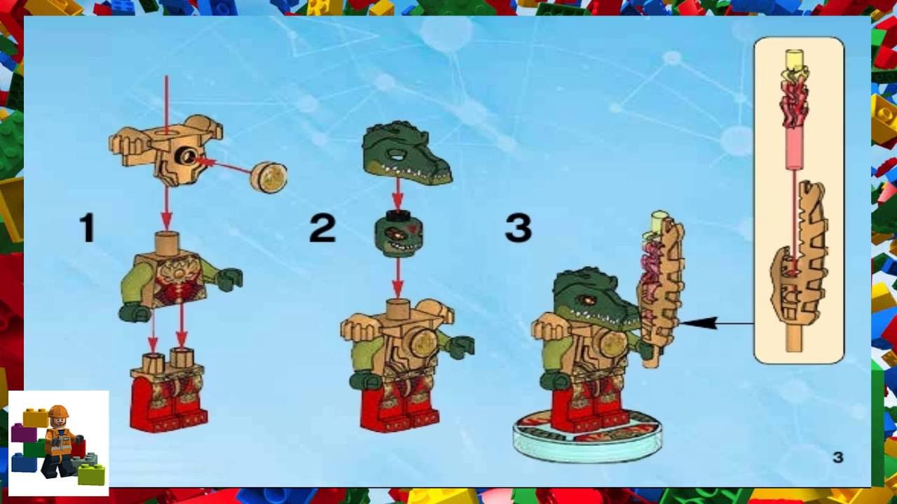 Ledelse uøkonomisk Imperialisme LEGO instructions - Dimensions - 71223 - Cragger Fun Pack - YouTube