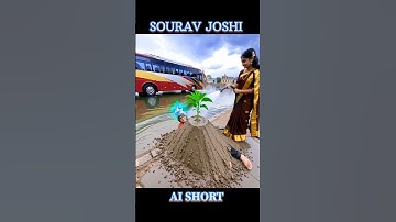 Sourav Joshi Ai Video || Short 100 || 🔗 #souravjoshivlogs #funnyvideo #shorts #mvyoutubeshorts