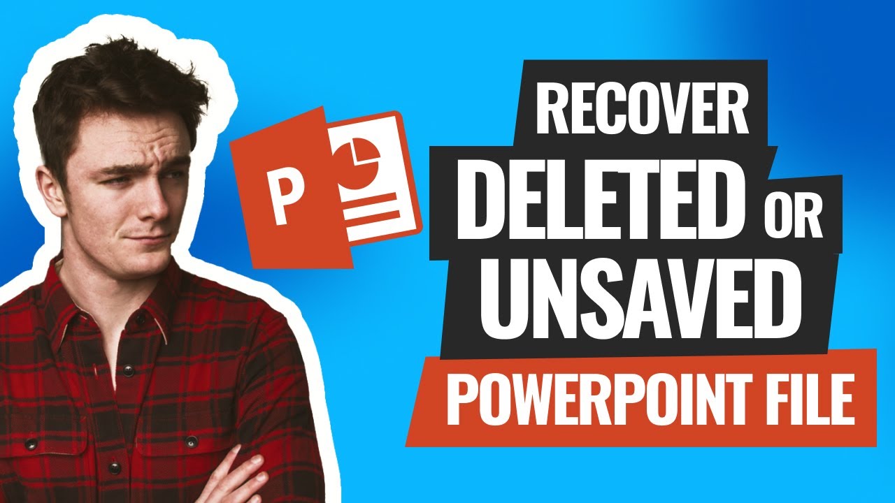 how do i recover a lost powerpoint presentation