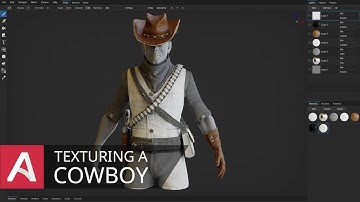 Texturing a Cowboy | ArmorPaint 0.8