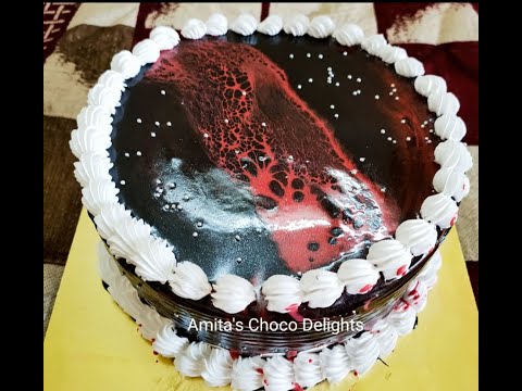 Tiger Print Cake |Leopard print |Chocolate cake |Shorts |Amita's Choco Delights