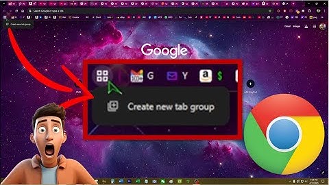 How To Remove Create New Tab Group From Google Chrome