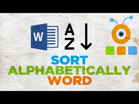 how-to-sort-alphabetically-in-microsoft-word-|-how-to-put-words-in-alphabetical-order-in-word