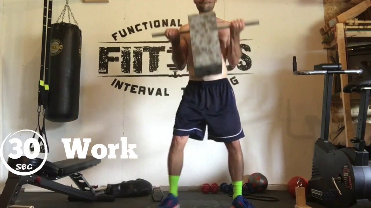 Home/Garage Full Body Workout Cinder Block YouTube