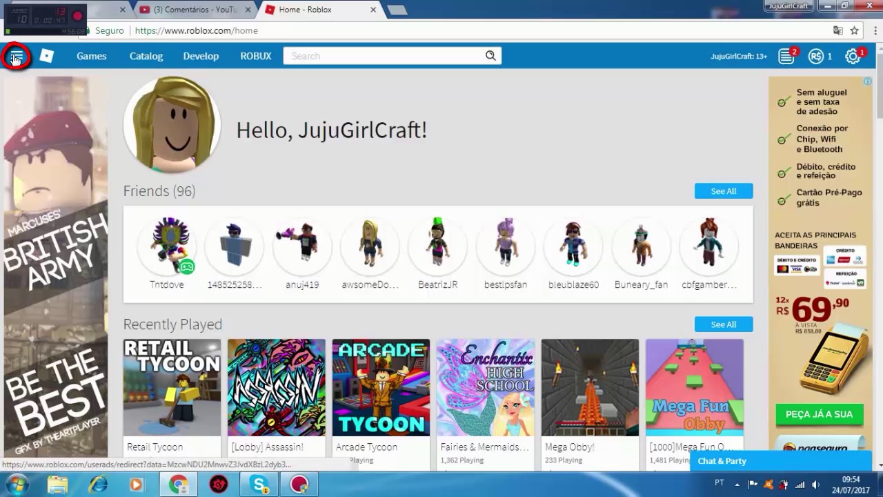 ROBLOX NÃO ESTÁ MUDANDO A COR DE PELE DO AVATAR 😱 [Problema resolvido veja  o que fazer] 