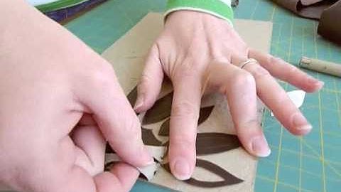 Embossing on Leather - Raised Design - Part I.m4v