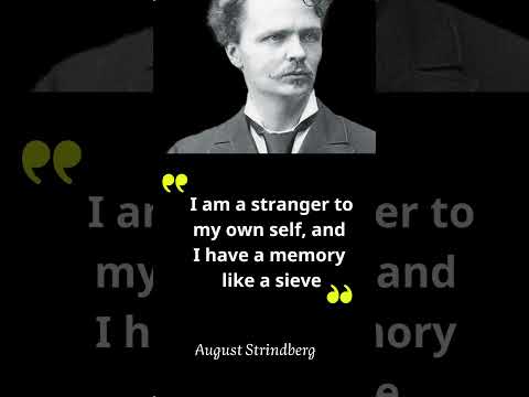 August Strindberg #motivation