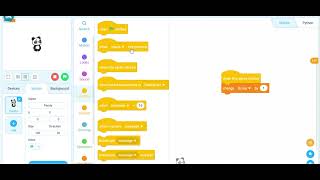 how to make a simple clicker game (Block Coding)
