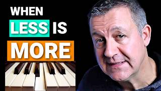 In Just 2 Minutes Learn How to Play Less & Achieve More | Church Piano Tips