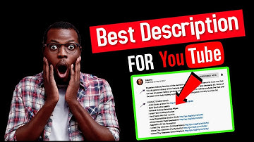 how to write description for youtube video | how to write description in youtube | Description
