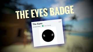 Roblox Isle - Snake Cave (The Eyes Badge)