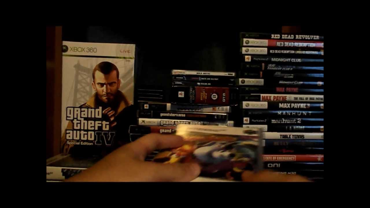 UPDATED Complete Rockstar Games Console collection 100 complete Grand