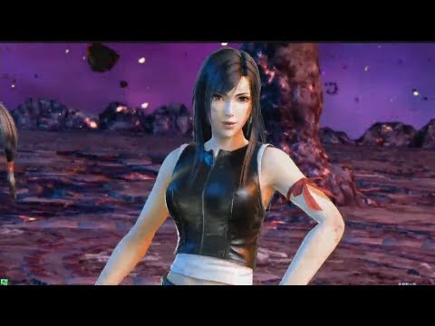 Dissidia Final Fantasy NT - First Tifa Gameplay Part 3 - Second Costume (PS4, PC)