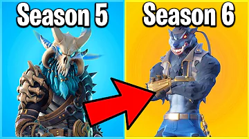 RANKING EVERY SEASON 6 FORTNITE SKIN FROM WORST TO BEST! (Season 6 Battle Pass)