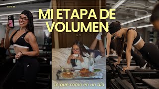 TODO LO QUE COMO EN UN DIA EN ETAPA DE VOLUMEN 🍳🥑🥓 |  Vlog   actualización de mi vida✨