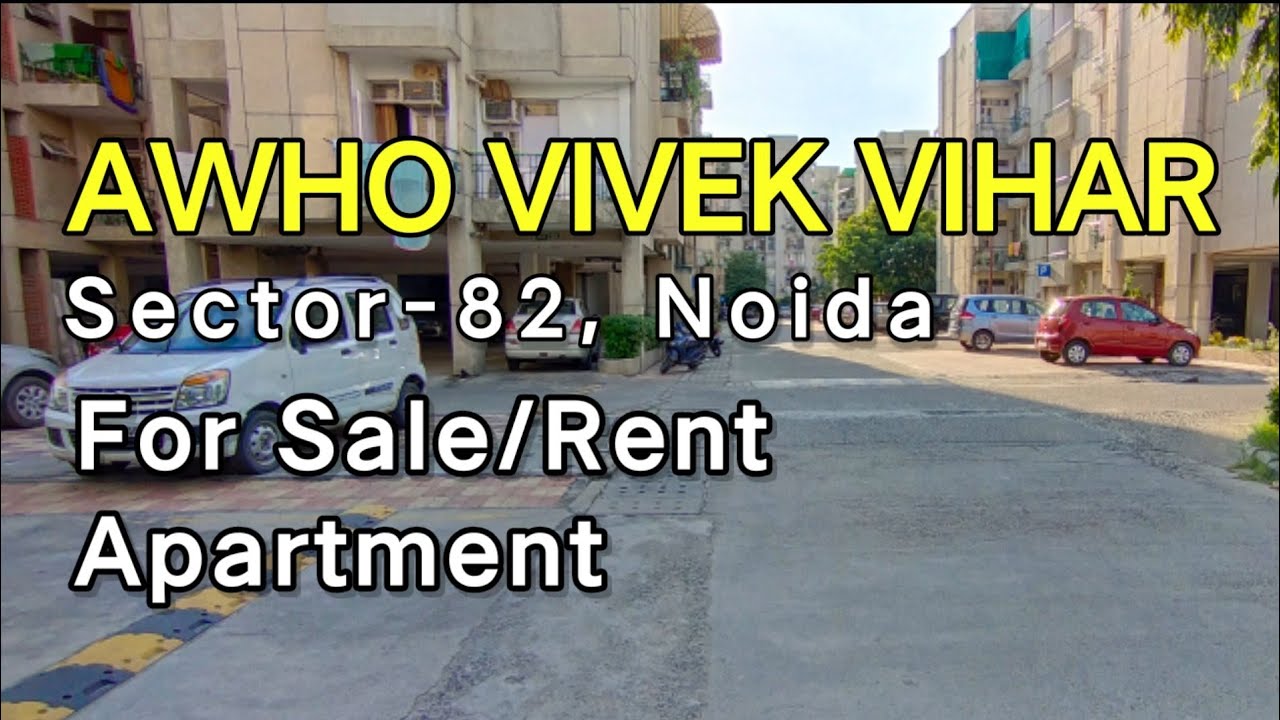 For Sale/Rent Flats AWHO Vivek Vihar Sector 82, Noida YouTube