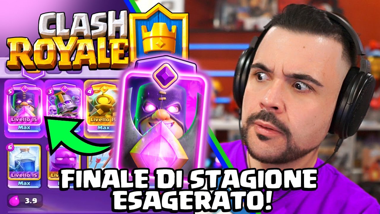 Finale di Stagione ESAGERATO, Metto il Boia nel deck - CLASH ROYALE