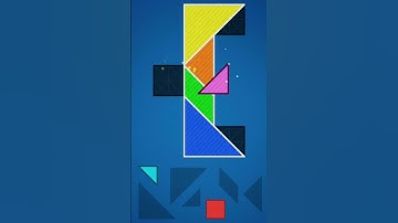 🧩Tangram Puzzle Challenge!🧩[116] #puzzle #TangramChallenge #tangram #brainteaser #braintestsolution