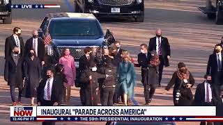 President Joe Biden, Dr. Jill Biden, & Biden Family Walk From Limo To White House Together