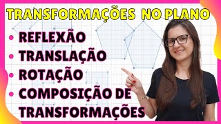 TRANSFORMAÇÕES NO PLANO: REFLEXÃO, TRANSLAÇÃO E ROTAÇÃO DE FIGURAS GEOMÉTRICAS 👩‍🏫 PROF GISELE RAMOS screenshot 4
