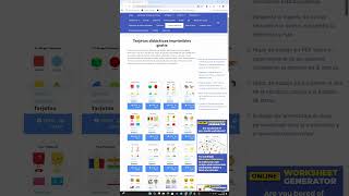 Fichas imprimibles gratis para niños: preescolar y primaria