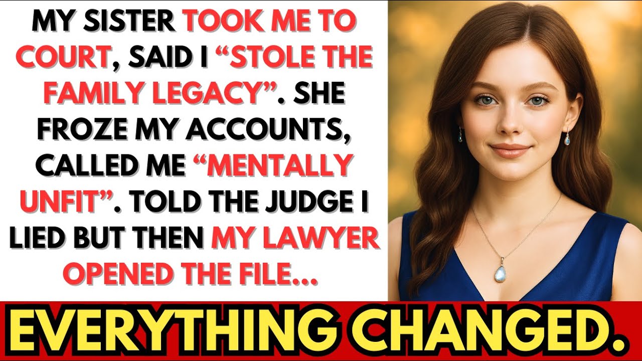 My Sister Took Me to Court Just Because I Bought a House—But When MY LAWYER PRESENTED THE DOCUMENTS