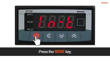 Dubai Sensor Tutorial: Setting Parameter When Using C.T. | MT4W-AA Series| (Autonics)