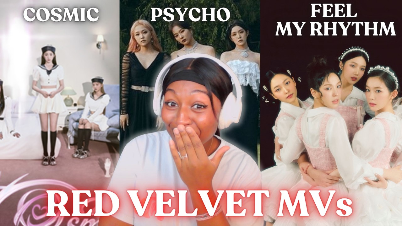 Reacting To RED VELVET For the FIRST TIME! | Cosmic + Psycho + Feel My Rhythm