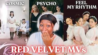 Reacting To RED VELVET For the FIRST TIME! | Cosmic   Psycho   Feel My Rhythm