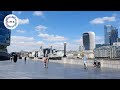 Walking in Empty Central London 2020 | Tower Bridge and Thames Riverside