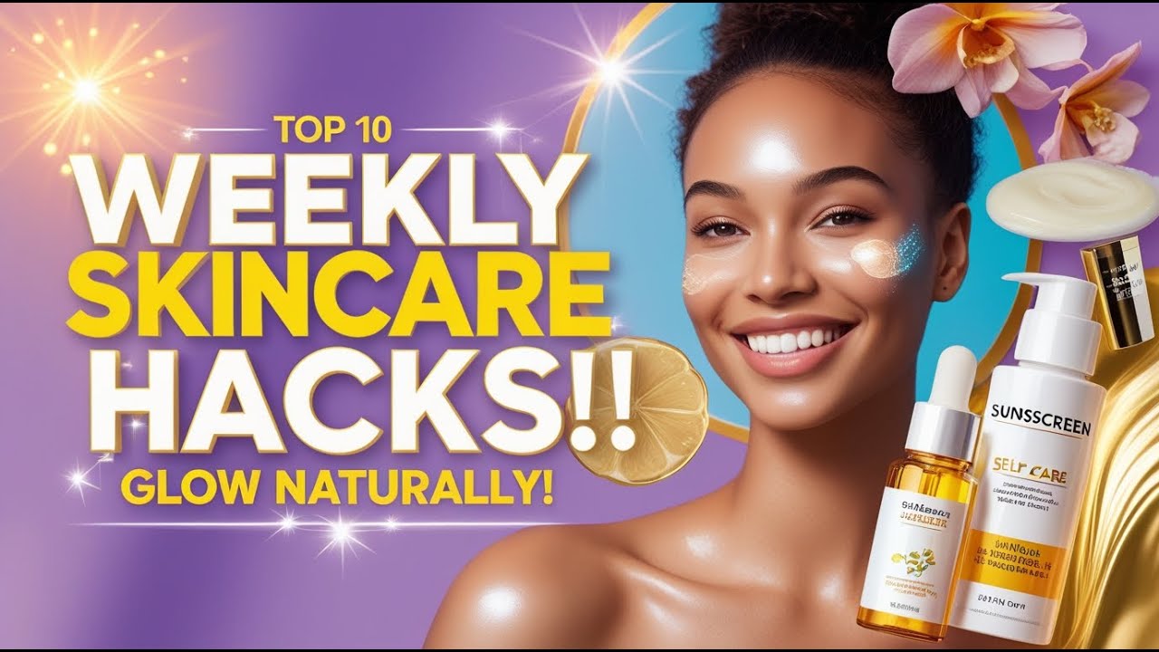 Top 10 Weekly Skincare Tips for Radiant and Healthy Skin - YouTube