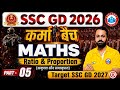 Ratio And Proportion {Class 5} | SSC GD Target 2027 | RWA Paid Course Free | Ankit Bhati Sir