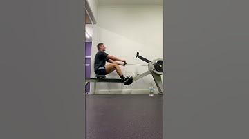 short repeats on the rower #rowing #balance #health #fitness
