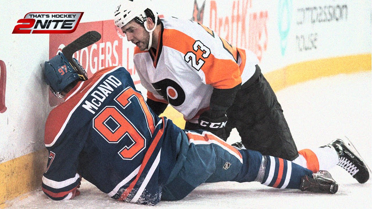 tsn th2n oilers flyers mcdavid injured november 3 2015 youtube connor mcdavid vs flyers