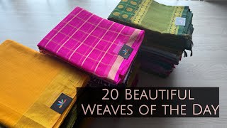 8 May 2026 - 20 Beautiful Weaves of the Day | Shop on www.fabk.in|Whatsapp : 7338872202#fabksarees screenshot 2