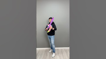 In this video, I’ll show you how to make a bow and arrow from balloons! #tutorialvideo