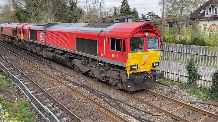 Class 66 | 66131 + 66152 ‘Derek Holmes Railway Operator’ | DB Cargo UK