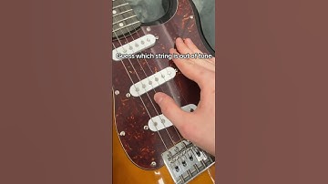 guess which one is out of tune #guitar #tuning