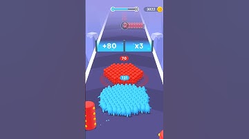 Crowd Merge Master Run 3D level _ 55 #3D #games #youtubeshorts #shorts