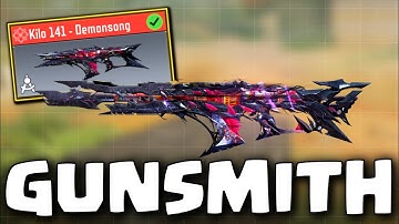 COD Mobile KILO 141 Gunsmith (Multiplayer + Battle Royale)