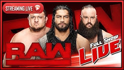 WWE RAW Live Stream Full Show July 31st 2017 Live Reactions